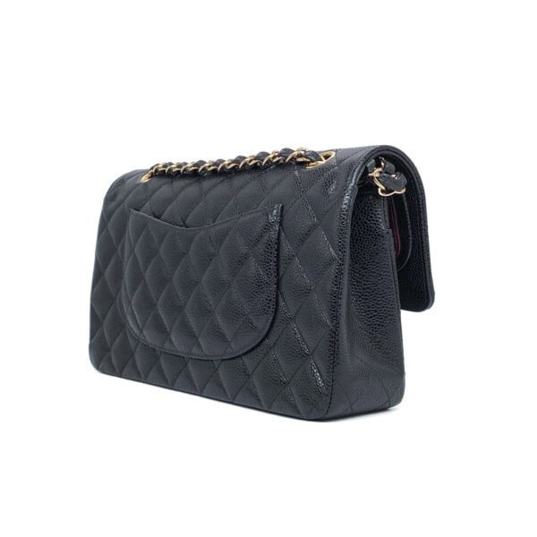 Chanel classic medium flap black caviar GHW_3 Chanel classic medium flap black caviar GHW_3