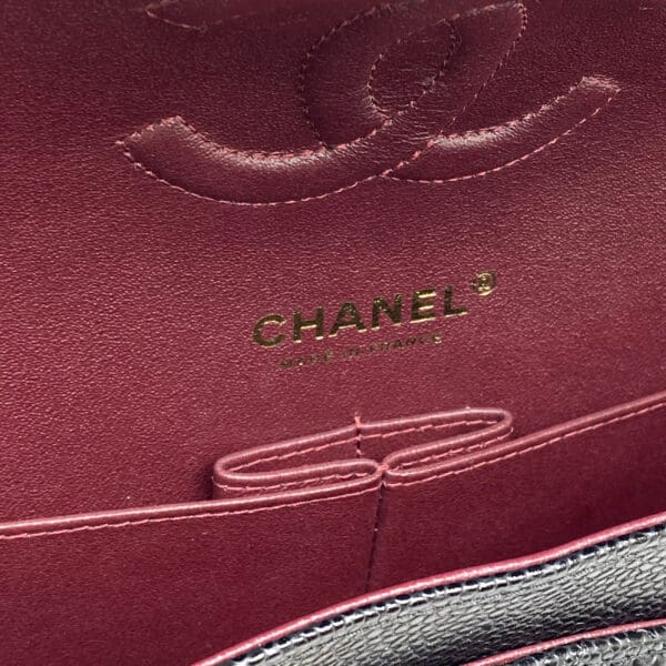 Chanel classic medium flap black caviar GHW_9 Chanel classic medium flap black caviar GHW_9