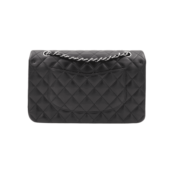 Chanel Classic Medium Black Lambskin SHW Chanel Classic Medium Black Lambskin SHW