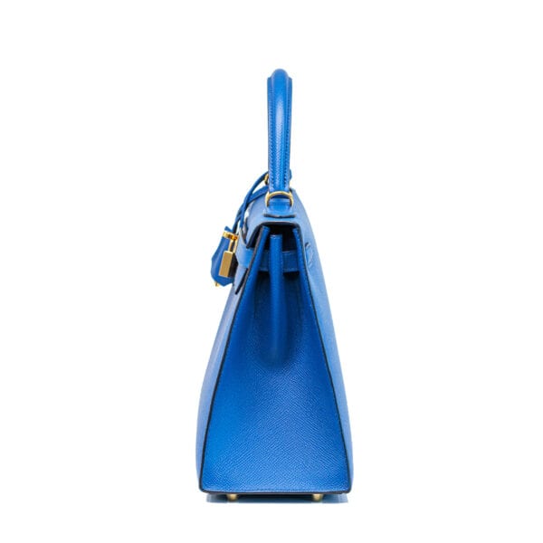 Kelly28 Sellier Epsom Blue French GHW Kelly28 Sellier Epsom Blue French GHW