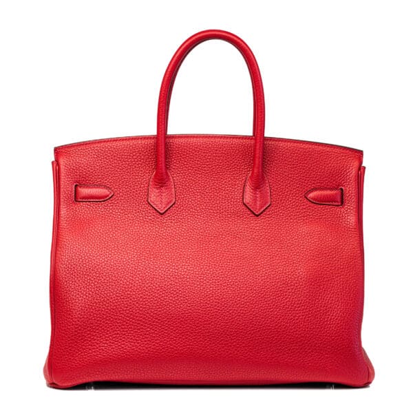 Birkin35 Clemence Rouge Casaque PHW Birkin35 Clemence Rouge Casaque PHW