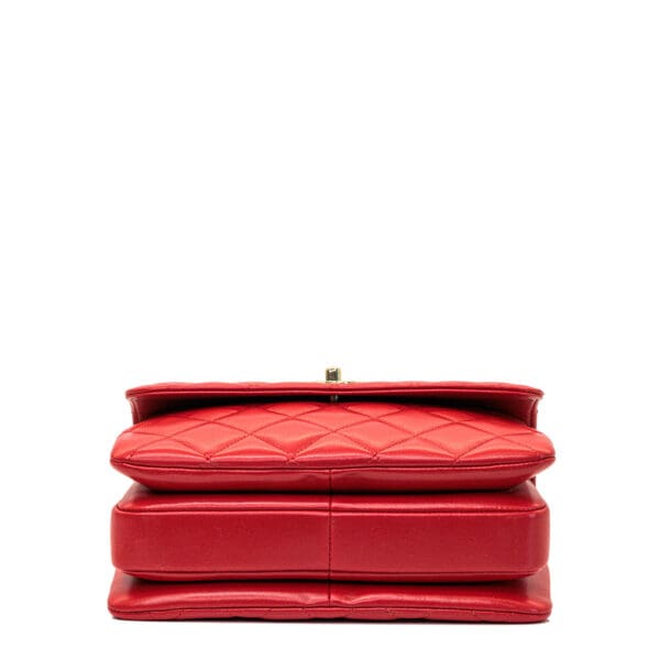 Chanel Trendy CC Small Red Lambskin GHW Chanel Trendy CC Small Red Lambskin GHW