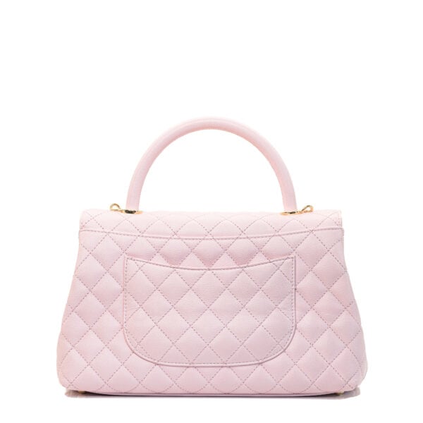 Chanel Coco Handle Medium Pink Caviar GHW Chanel Coco Handle Medium Pink Caviar GHW
