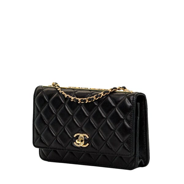 Chanel Trendy CC WOC Black Lambskin GHW Chanel Trendy CC WOC Black Lambskin GHW