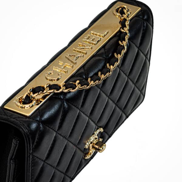 Chanel Trendy CC WOC Black Lambskin GHW Chanel Trendy CC WOC Black Lambskin GHW