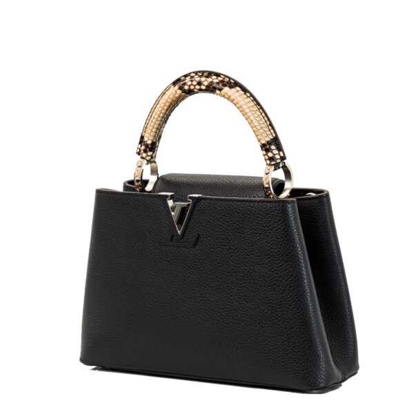 LV Capucines BB Black Snake Handle SHW LV Capucines BB Black Snake Handle SHW