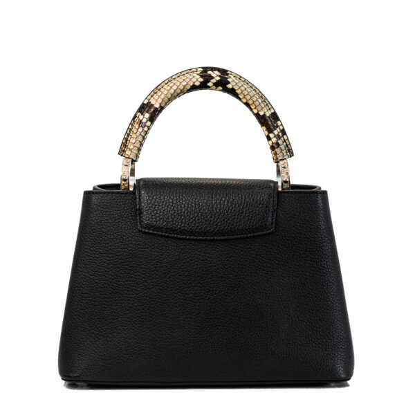 LV Capucines BB Black Snake Handle SHW LV Capucines BB Black Snake Handle SHW