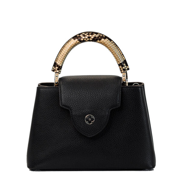 LV Capucines BB Black Snake Handle SHW LV Capucines BB Black Snake Handle SHW