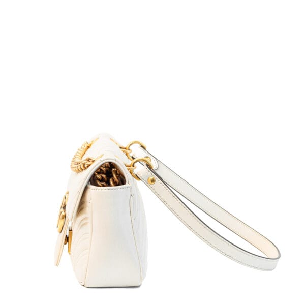 Gucci Marmont Mini White GHW Gucci Marmont Mini White GHW