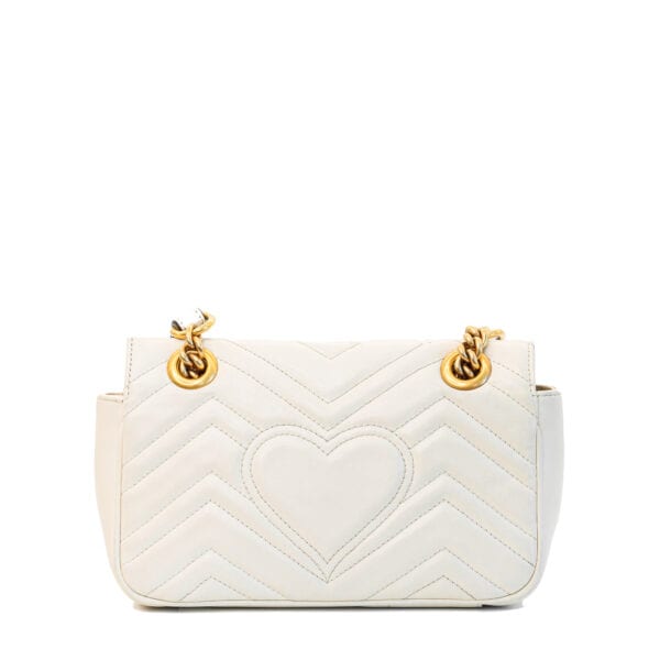 Gucci Marmont Mini White GHW Gucci Marmont Mini White GHW