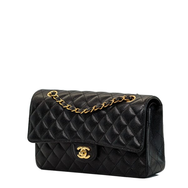 Chanel Classic Medium Black Caviar GHW Chanel Classic Medium Black Caviar GHW