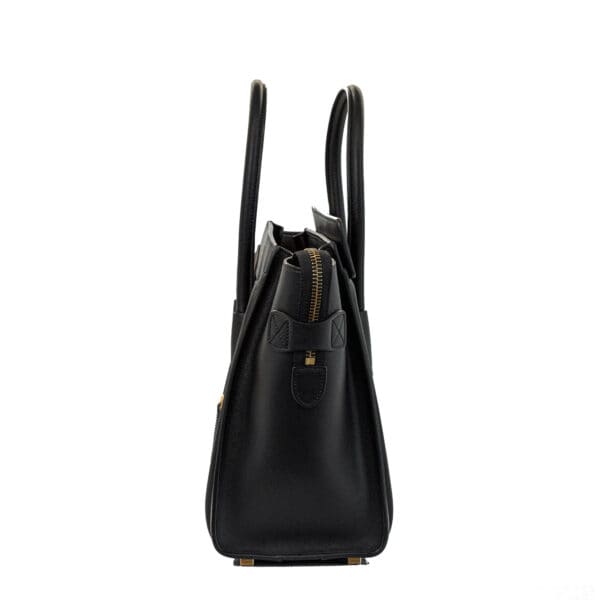 Celine Mini Luggage Smooth Black Calfskin Celine Mini Luggage Smooth Black Calfskin