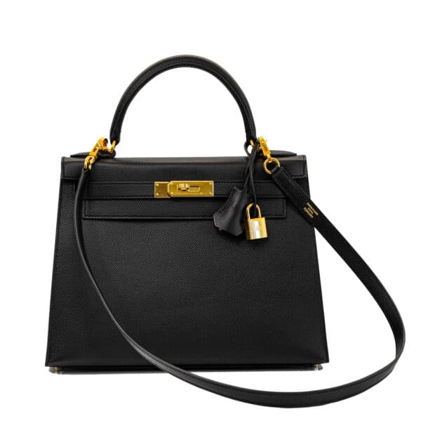 Kelly28 Sellier Epsom Black GHW Kelly28 Sellier Epsom Black GHW
