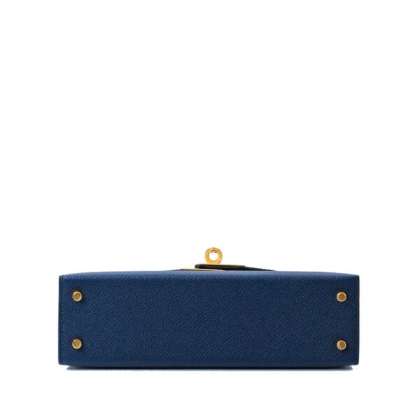 Mini Kelly 20 Epsom Navy Blue GHW Mini Kelly 20 Epsom Navy Blue GHW