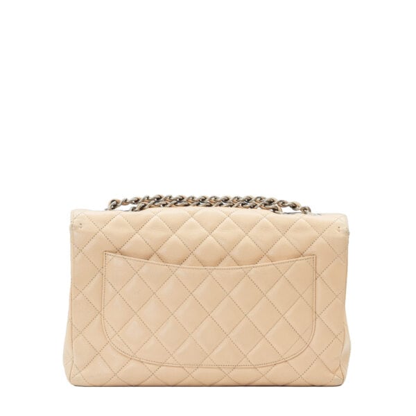 Classic Jumbo Double Flap Black Caviar SHW Classic Jumbo Double Flap Black Caviar SHW