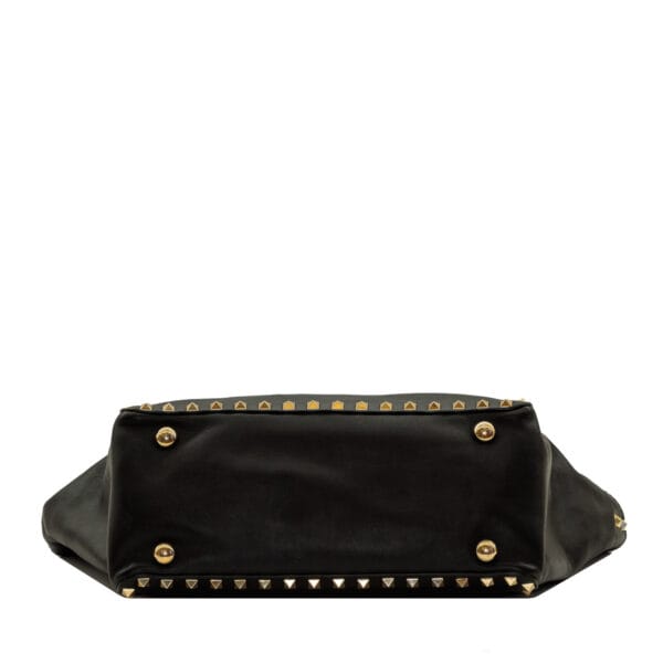Valentino Small Rockstud Bag Black Calfskin GHW Valentino Small Rockstud Bag Black Calfskin GHW