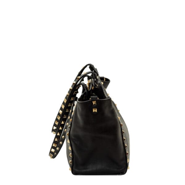 Valentino Small Rockstud Bag Black Calfskin GHW Valentino Small Rockstud Bag Black Calfskin GHW