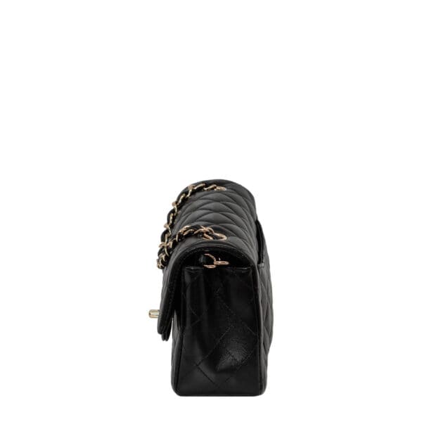 Chanel Classic Mini Rectangular Black Lambskin CGHW Chanel Classic Mini Rectangular Black Lambskin CGHW
