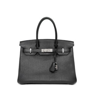 Birkin30 Graphite / Musta Togo PHW