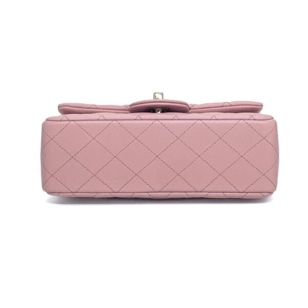 Chanel Mini Rectangular Top Handle Pink Lambskin CGHW_5 Chanel Mini Rectangular Top Handle Pink Lambskin CGHW_5
