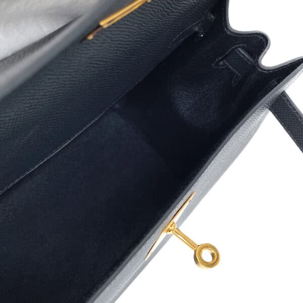 Hermes Kelly 28 Sellier black Epsom GHW_10 Hermes Kelly 28 Sellier black Epsom GHW_10