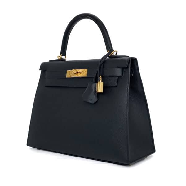 Hermes Kelly 28 Sellier black Epsom GHW_2 Hermes Kelly 28 Sellier black Epsom GHW_2