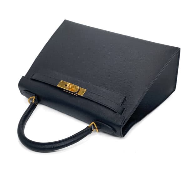 Hermes Kelly 28 Sellier black Epsom GHW_7 Hermes Kelly 28 Sellier black Epsom GHW_7