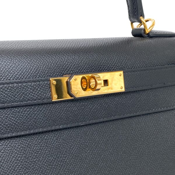 Hermes Kelly 28 Sellier black Epsom GHW_8 Hermes Kelly 28 Sellier black Epsom GHW_8