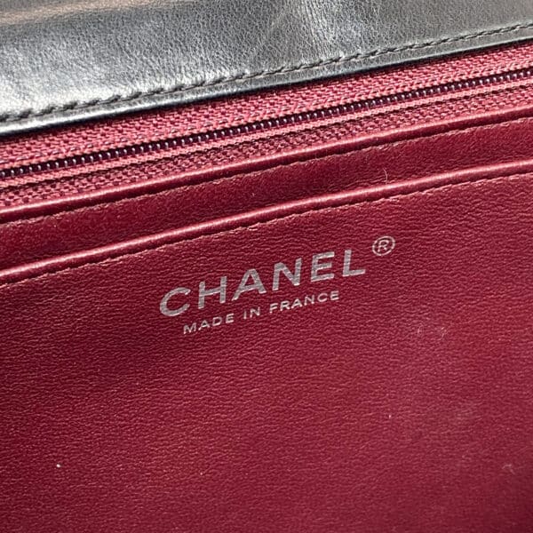 Single Flap black lambskin SHW_10 Single Flap black lambskin SHW_10