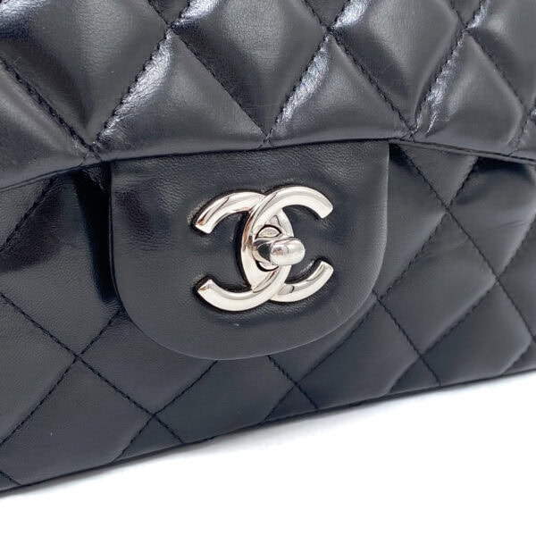 Single Flap black lambskin SHW_8 Single Flap black lambskin SHW_8