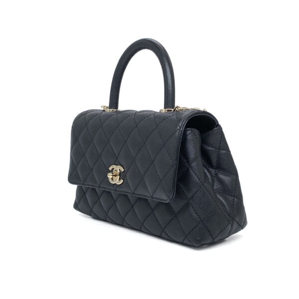 Chanel Coco Handle small black caviar CGHW_2 Chanel Coco Handle small black caviar CGHW_2