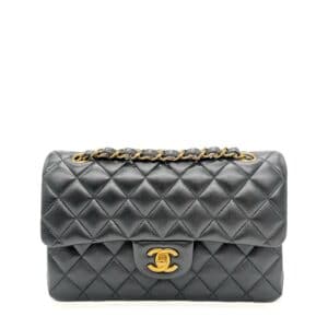 Chanel Classic Small Black Lambskin GHW
