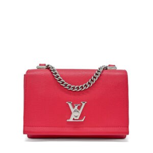 Louis Vuitton LockMe II BB Red Leather SHW