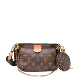 Louis Vuitton Multi Pochette Accessoires Monogram Khaki