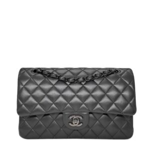Chanel Classic Medium So Black Lambskin